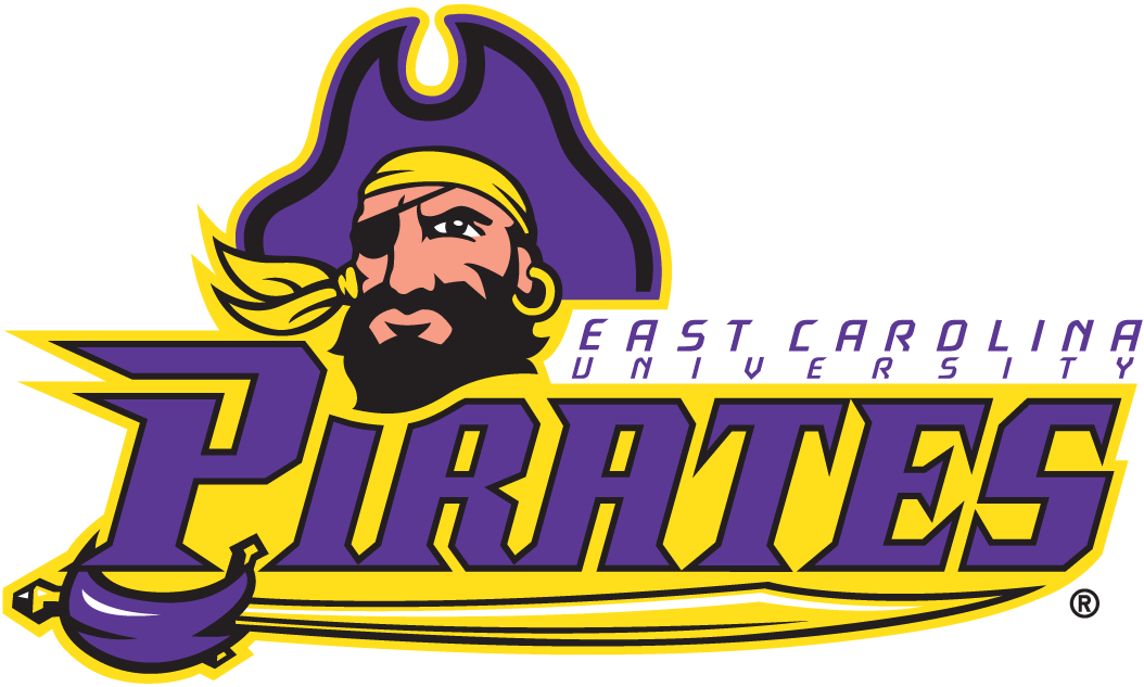 East Carolina Pirates 1999-2003 Primary Logo DIY iron on transfer (heat transfer)